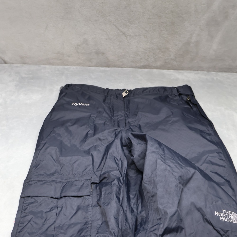 North Face Snow Pants Womens‎ Large Black Waterproof Ripstop Ski Hiking 30x31 - Picture 2 of 12